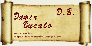 Damir Bucalo vizit kartica